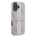 Guess 4G Printed Stripes MagSafe - Case iPhone 16 Plus (pink)