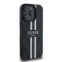 Guess 4G Printed Stripes MagSafe - Case iPhone 16 Pro Max (black)