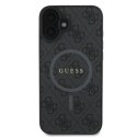 Guess 4G Ring Classic Logo MagSafe - Case iPhone 16 Plus (black)