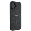 Guess 4G Ring Classic Logo MagSafe - Case iPhone 16 Plus (black)