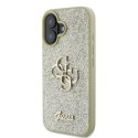 Guess Fixed Glitter Big 4G - Case iPhone 16 Plus (gold)