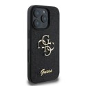 Guess Fixed Glitter Big 4G - Case iPhone 16 Pro Max (black)