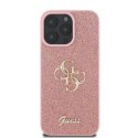 Guess Fixed Glitter Big 4G - Case iPhone 16 Pro Max (pink)