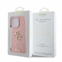 Guess Fixed Glitter Big 4G - Case iPhone 16 Pro Max (pink)