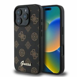 Guess Peony Script MagSafe - Case iPhone 16 Pro (black)