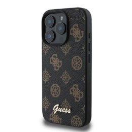 Guess Peony Script MagSafe - Case iPhone 16 Pro (black)