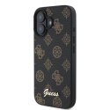 Guess Peony Script MagSafe - Case iPhone 16 (black)