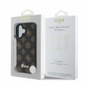 Guess Peony Script MagSafe - Case iPhone 16 (black)