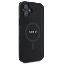 Guess Saffiano Classic Logo MagSafe - Case iPhone 16 Plus (black)