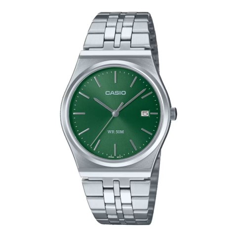 Men's Watch Casio Green Silver (Ø 35 mm)