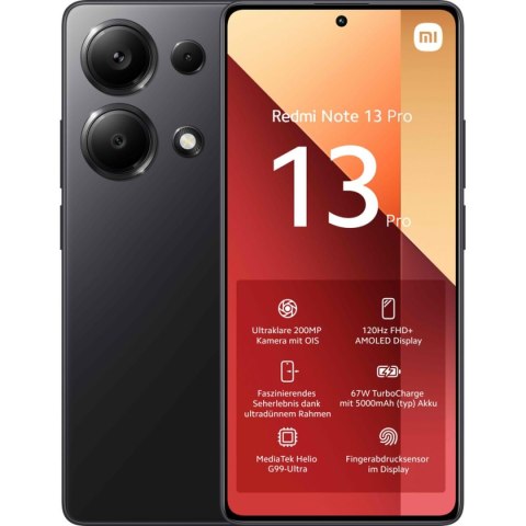 Smartphone Xiaomi REDMI NOTE 13 PRO 8 GB RAM Black