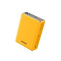 WEKOME WP-27 Tint Series - Power bank 10000 mAh Super Fast Charging USB-C PD 20W + 2x USB-A QC3.0 22.5W (Yellow)