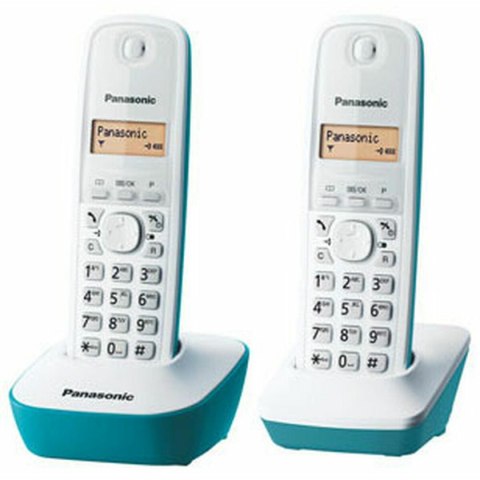 Wireless Phone Panasonic KX-TG1612FRC Amber Blue/White