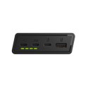 Green Cell PowerPlay20s - Power Bank 20000 mAh with USB-A QuickCharge 3.0 and 2x USB-C Power Delivery 22.5W (black)