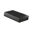 Green Cell PowerPlay20s - Power Bank 20000 mAh with USB-A QuickCharge 3.0 and 2x USB-C Power Delivery 22.5W (black)