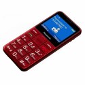 Mobile telephone for older adults Panasonic KX-TU155EXRN Red