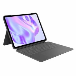 Tablet cover Logitech iPad Pro Black Grey Graphite AZERTY QWERTY Qwerty US