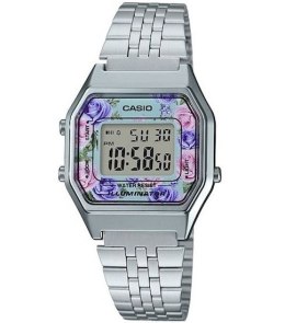 CASIO VINTAGE LADY STEEL FLOWERS