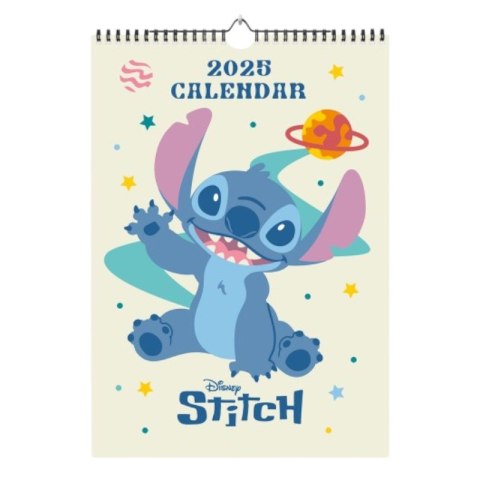 Disney Stitch - Wall Calendar 2025 (30 x 42 cm)