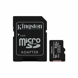 Micro SD Memory Card with Adaptor Kingston Canvas Select Plus 512 GB