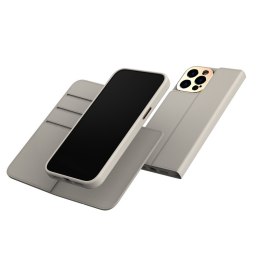 Moshi Overture MagSafe Case with Detachable Magnetic Wallet for iPhone 14 Pro (Gray)