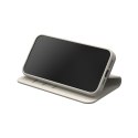 Moshi Overture MagSafe - Leather 3-in-1 case with flip cover for iPhone 15 Pro Max (Eggnog White)