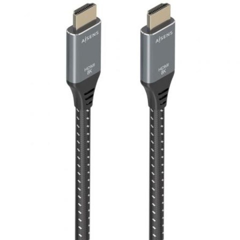 HDMI Cable Aisens A150-0877 7 m Black/Grey