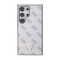 Guess 4G Triangle Metal Logo - Case Samsung Galaxy S24 Ultra (White)