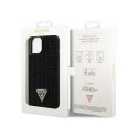 Guess Rhinestone Triangle - Case for iPhone 14 Case (Black)