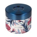 Quokka Whim - Stainless Steel Food Jar 360 ml (Blue Garden)