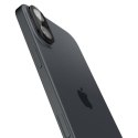 Spigen Optik GLAS.TR Camera Protector 2-Pack - Lens Protector for iPhone 16 / 16 Plus (2 pcs) (Black)