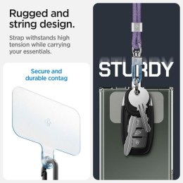 Spigen Universal Strap Set Crossbody & Wrist - Phone Strap for Shoulder & Wrist (Deep Purple)