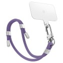 Spigen Universal Strap Set Crossbody & Wrist - Phone Strap for Shoulder & Wrist (Deep Purple)