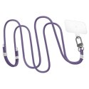 Spigen Universal Strap Set Crossbody & Wrist - Phone Strap for Shoulder & Wrist (Deep Purple)