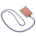 Spigen Universal Strap Set Crossbody & Wrist - Phone Strap for Shoulder & Wrist (Deep Purple)