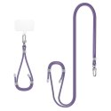 Spigen Universal Strap Set Crossbody & Wrist - Phone Strap for Shoulder & Wrist (Deep Purple)