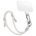 Spigen Universal Strap Set Crossbody & Wrist - Phone Strap for Shoulder & Wrist (Pearl White)