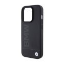 BMW Leather Hot Stamp - Case for iPhone 15 Pro (black)