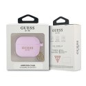 Guess 4G Charms Silicone Case - Case AirPods 3 (Purple)