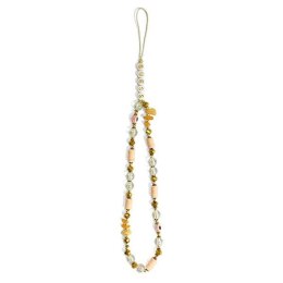 Guess Phone Strap Beads Bohemia Brown