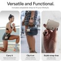 Spigen Cyrill Mini Bag - Case with Strap for Apple AirPods 4 (Beige)