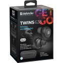 In-ear Bluetooth Headphones Defender Twins 638 Black