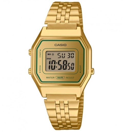 CASIO VINTAGE Mod. ICONIC LADY GOLD GREEN - New!