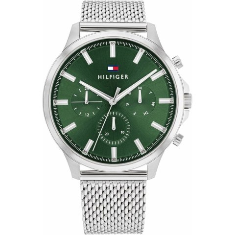 Men's Watch Tommy Hilfiger 1683474 Green Silver