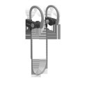 Sport Bluetooth Headset Denver Electronics BTE-110 50 mAh - Blue