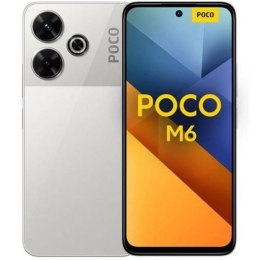 Smartphone Xiaomi Poco M6 Octa Core 6 GB RAM 128 GB Silver 6,79