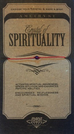 MANA Mod. AMETHIST/SPIRITUALITY - 5pcs