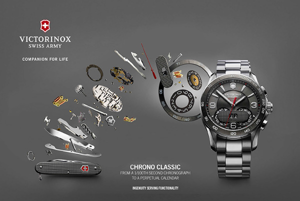 Victorinox - ένα ρολόι και ένα μαχαίρι τσέπης, ή χριστουγεννιάτικα δώρα για τους λάτρεις των ανθεκτικών ρολογιών