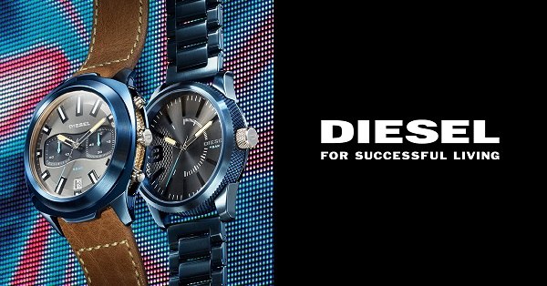 zegarki Diesel baner reklamowy